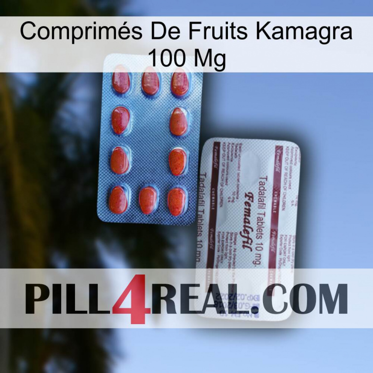 Comprimés De Fruits Kamagra 100 Mg 36